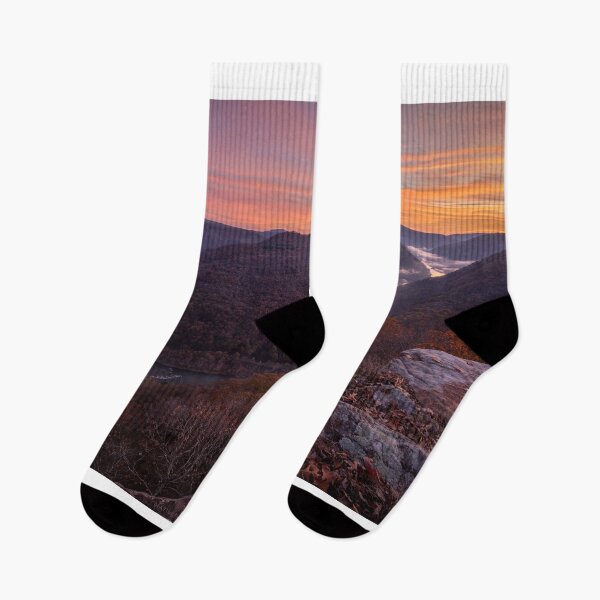 Item preview, New River at Sunrise, West Virginia. designed and sold by Under The Radar Van.