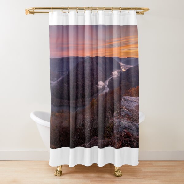 Item preview, New River at Sunrise, West Virginia. designed and sold by Under The Radar Van.
