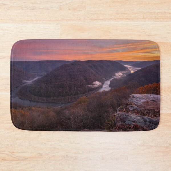 Item preview, New River at Sunrise, West Virginia. designed and sold by Under The Radar Van.