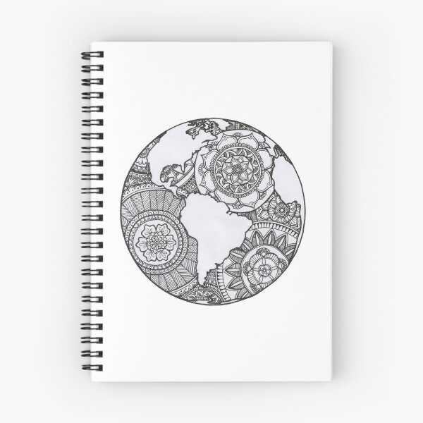 Artikelvorschau, Zendoodle Mandala Welt entworfen und verkauft von EWolter.