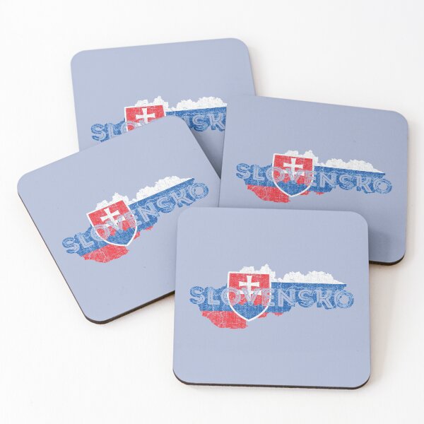 Item preview, Slovakia Map Shape and Flag designed and sold by ockshirts.