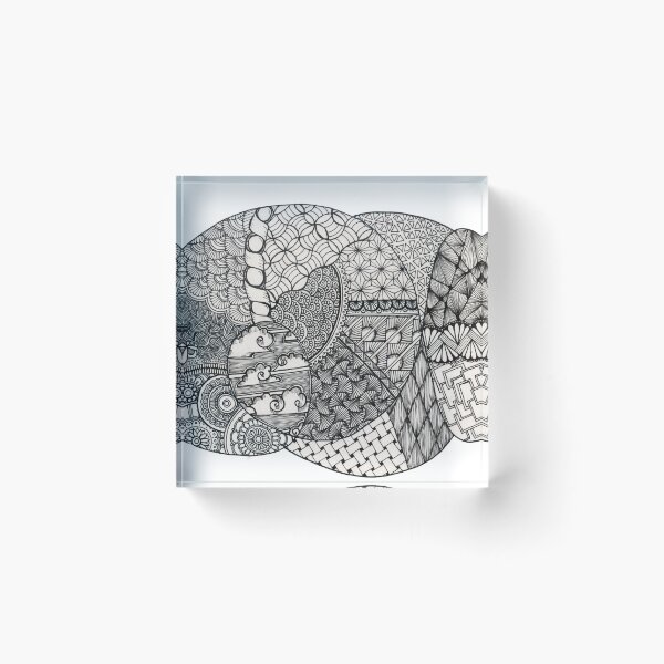 Item preview, Zendoodled Zentangle designed and sold by EWolter.