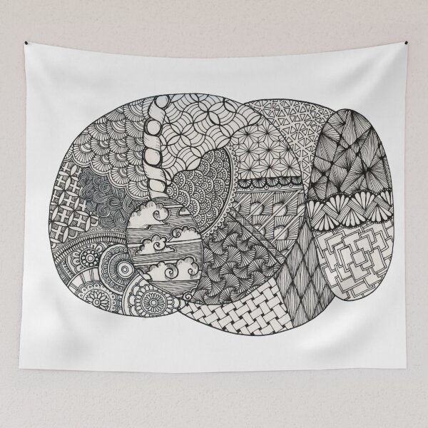 Item preview, Zendoodled Zentangle designed and sold by EWolter.