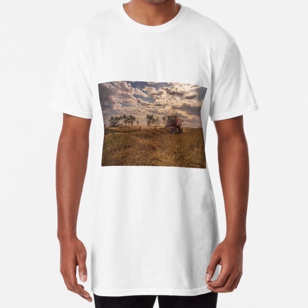 Canola harvest Long T-Shirt