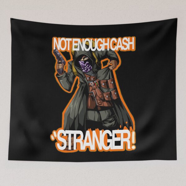 Item preview, Resident Evil 4 Merchant (Quotes # 1) (Orange OutLine) designed and sold by Brazz Official.