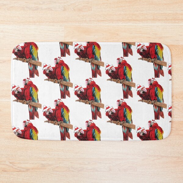 Item preview, Here Comes Santa Macaws! Christmas Macaw designed and sold by Sarah  Rajkotwala.
