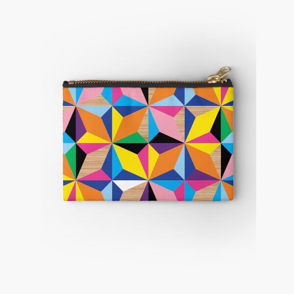 Item preview, Multi Bright and Light Wood Geometric Pattern designed and sold by Anne-Marie Bloor.
