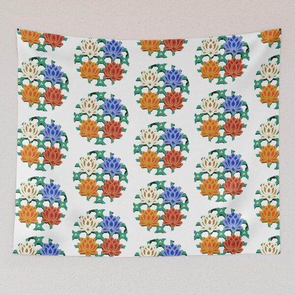 Item preview, Traditional Korean lotus dancheong designed and sold by EWolter.