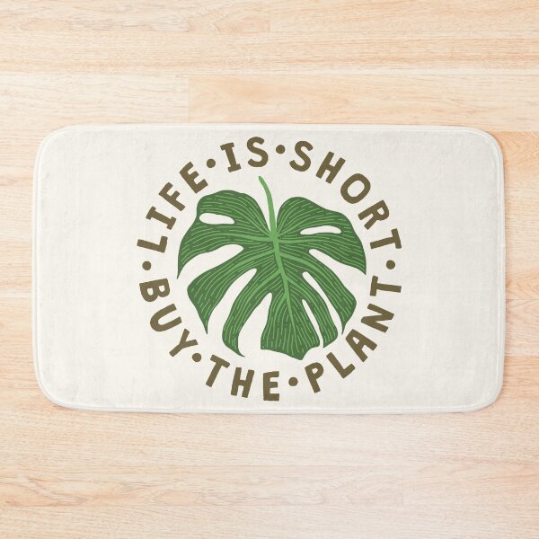 Item preview, Life Is Short Buy The Plant. designed and sold by TheLoveShop.