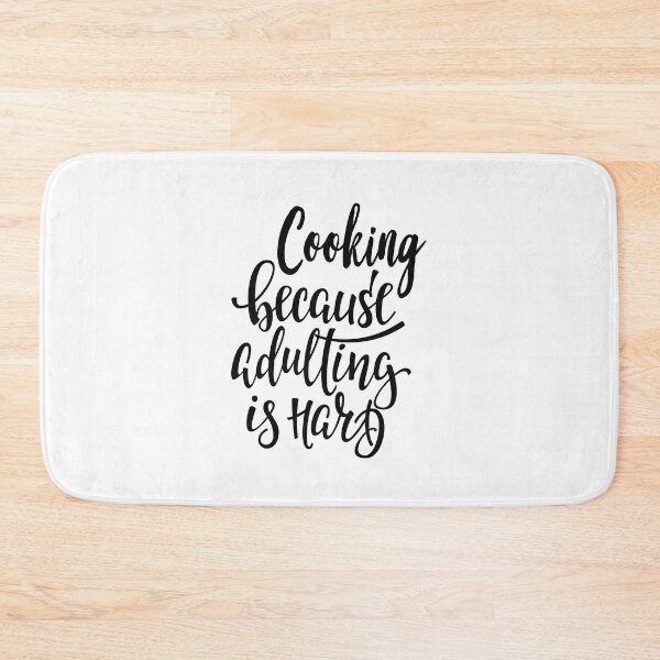 Item preview, Cooking Because Adulting Is Hard. I Love Cooking. Foodie. designed and sold by ProjectX23.