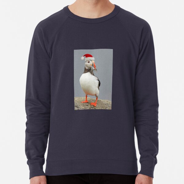 Holiday Puffin Lightweight Sweatshirt