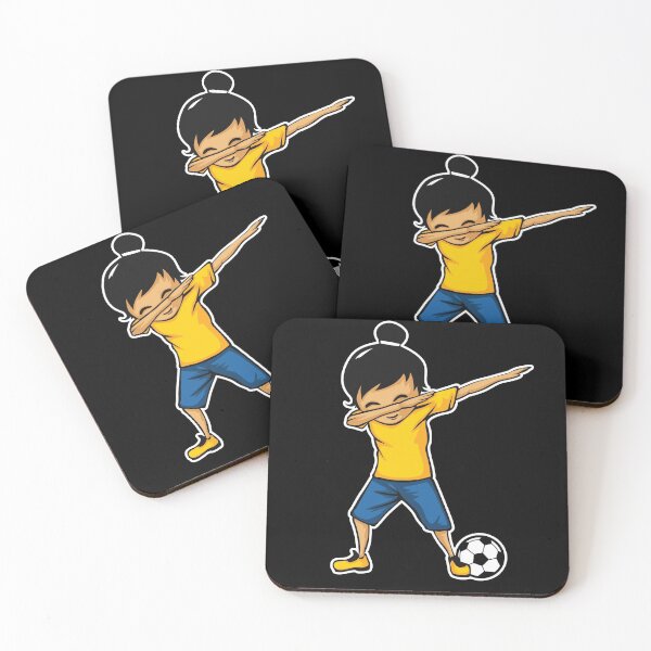 Item preview, Dabbing Soccer Girl Soccer Girl in Winning Pose designed and sold by katastrophal.