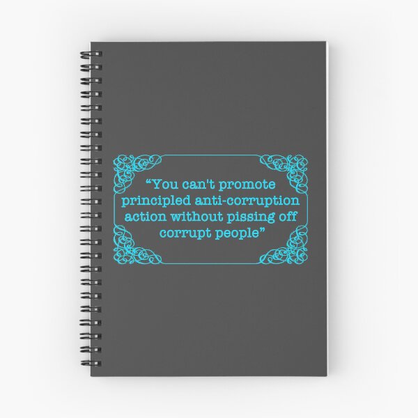 Item preview, Kent Corruption Quote - tRump Impeachment Hearings (blue) designed and sold by Thelittlelord.