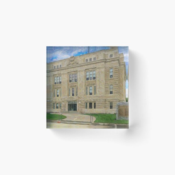 Item preview, Colfax County Courthouse, Schuyler, Nebraska designed and sold by Andy Perkins.