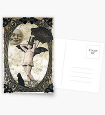 Halloween Moonlight Stroll Postcards