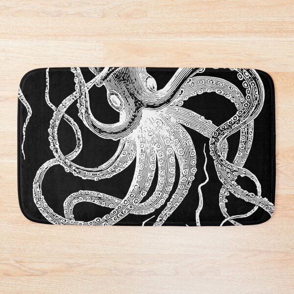 Item preview, Antique Swimming Octopus II designed and sold by Pixelchicken.