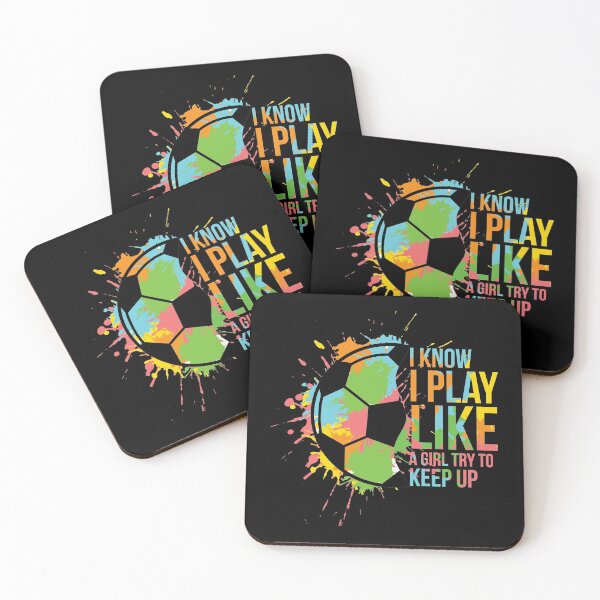 Item preview, I play like a girl - try to keep up with football designed and sold by katastrophal.