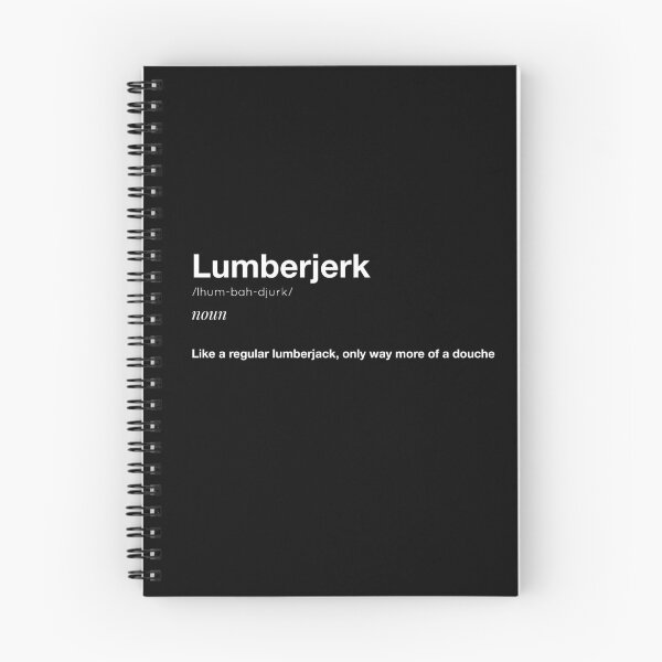 Item preview, Lumberjerk (White Text) designed and sold by Playsuit-Life.