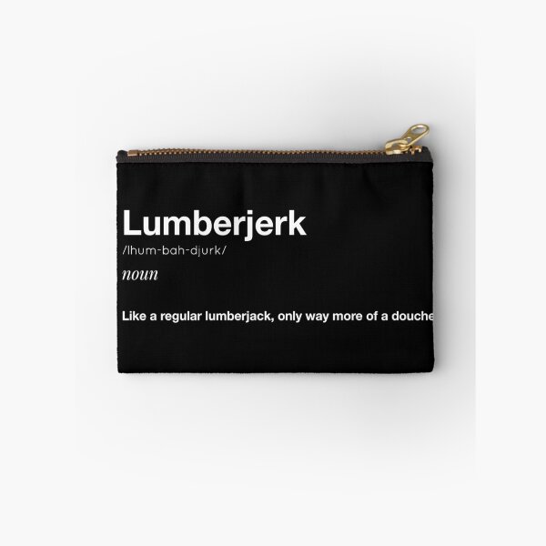 Item preview, Lumberjerk (White Text) designed and sold by Playsuit-Life.