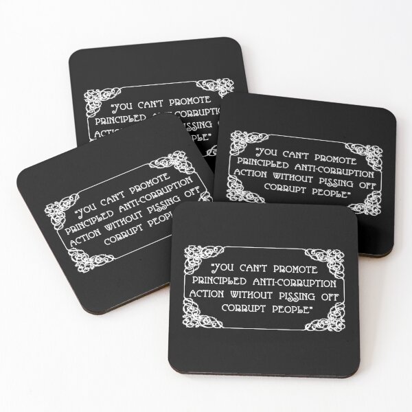 Item preview, Kent Corruption Quote - tRump Impeachment Hearings (white) designed and sold by Thelittlelord.