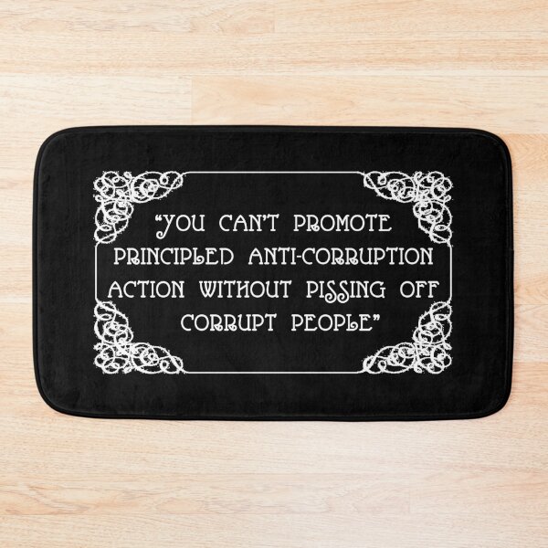 Item preview, Kent Corruption Quote - tRump Impeachment Hearings (white) designed and sold by Thelittlelord.