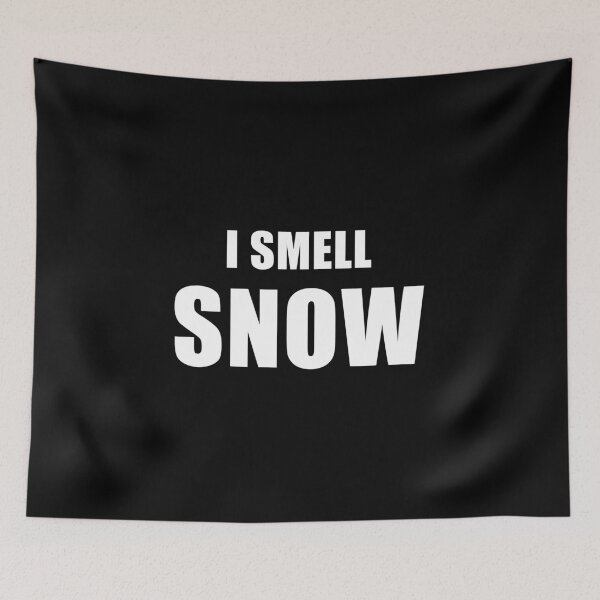 Item preview, I Smell Snow (Black) designed and sold by quoteedesigns.