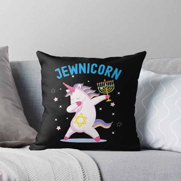 Item preview, Jewnicorn Unicorn, Funny Happy Hanukkah designed and sold by Space Fox.