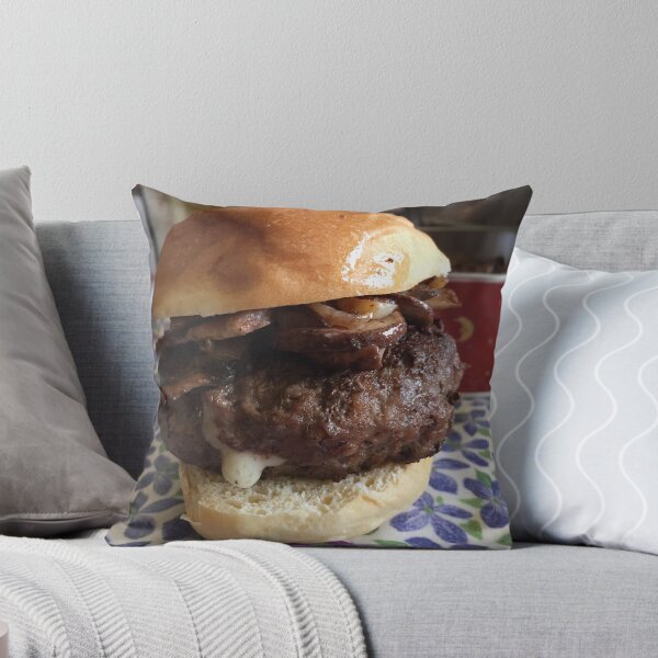 Item preview, Brie stuffed hamburguesa designed and sold by hitomimyhomie.