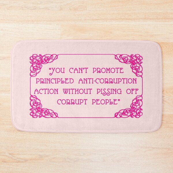 Item preview,  Kent Corruption Quote - tRump Impeachment Hearings (fuschia) designed and sold by Thelittlelord.