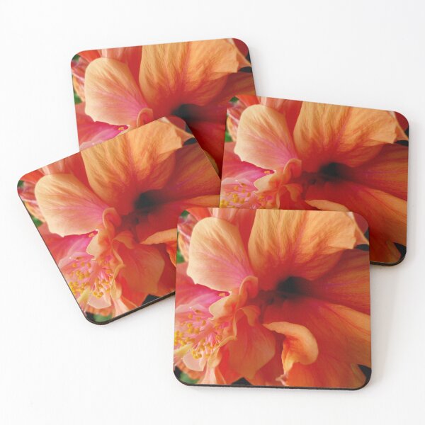Item preview, Glorious Orange Hibiscus Flower designed and sold by Angela Gannicott.