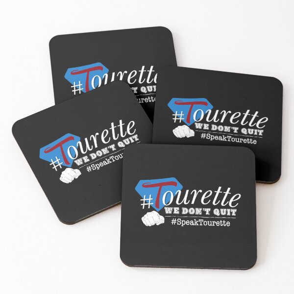 Item preview, #Tourette - We Don’t Quit , Tourette Syndrome Awareness , Tourettes designed and sold by MJDezigns.