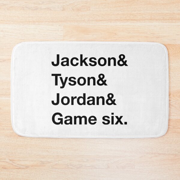 Item preview, Michael: Jackson, Tyson or Jordan? (Black Text) designed and sold by Playsuit-Life.