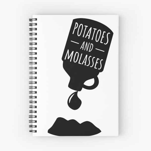 Item preview, Potatoes and Molasses Black Silhouette designed and sold by zdoehling.