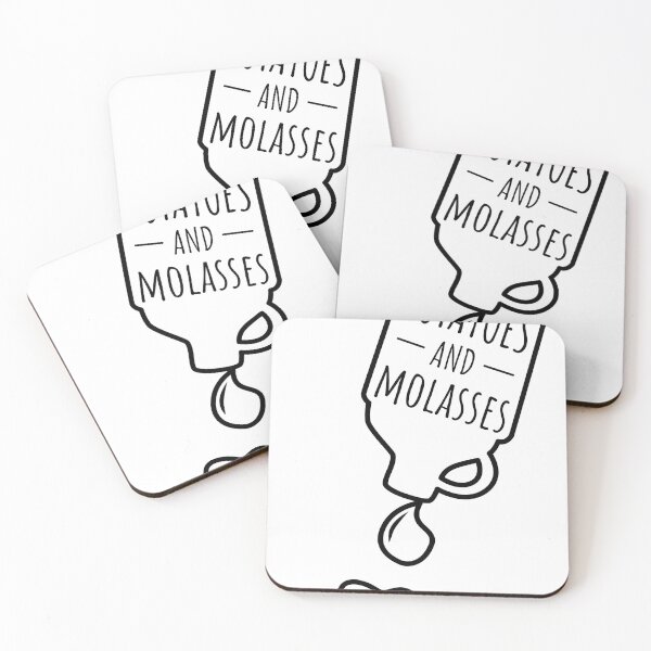 Item preview, Potatoes and Molasses Black Outline designed and sold by zdoehling.