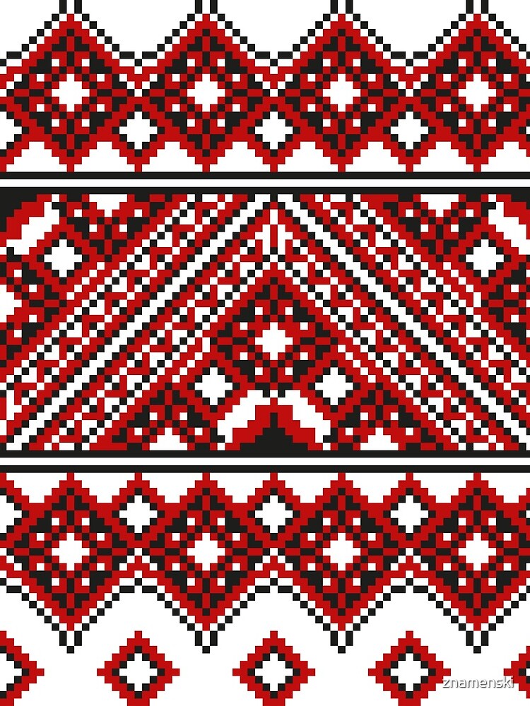 #Ukrainian #Embroidery, #CrossStitch, #Pattern by znamenski
