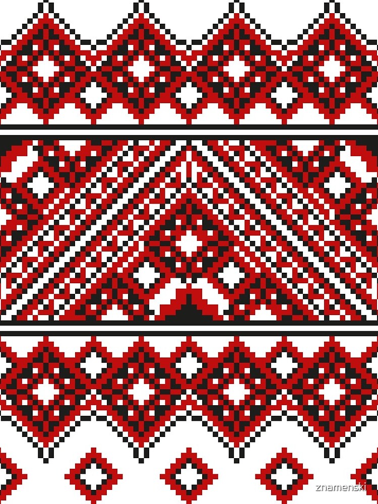#Ukrainian #Embroidery, #CrossStitch, #Pattern by znamenski