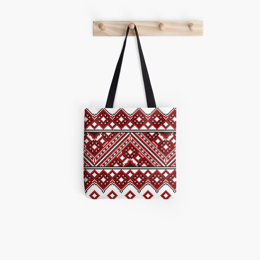 #Ukrainian #Embroidery, #CrossStitch, #Pattern Tote Bag