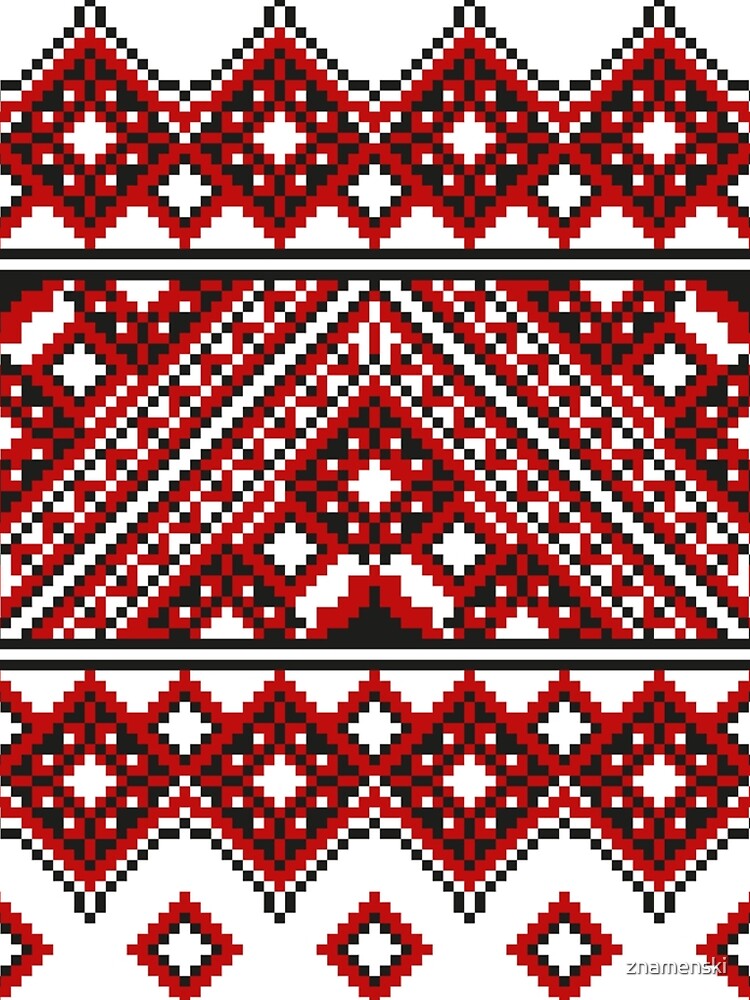 #Ukrainian #Embroidery, #CrossStitch, #Pattern by znamenski