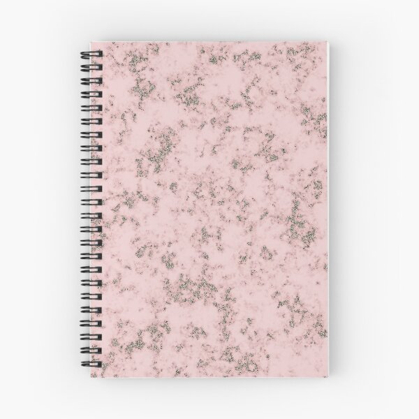 Item preview, Silver Glitter on Baby Pink Marble designed and sold by BloomCatB.