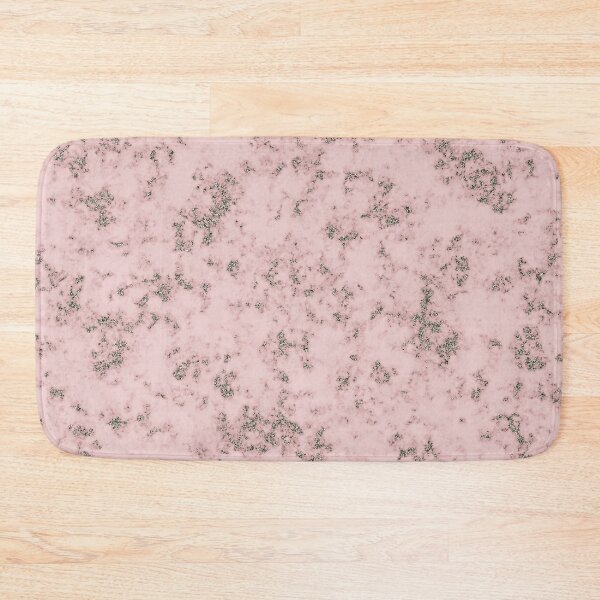 Item preview, Silver Glitter on Baby Pink Marble designed and sold by BloomCatB.