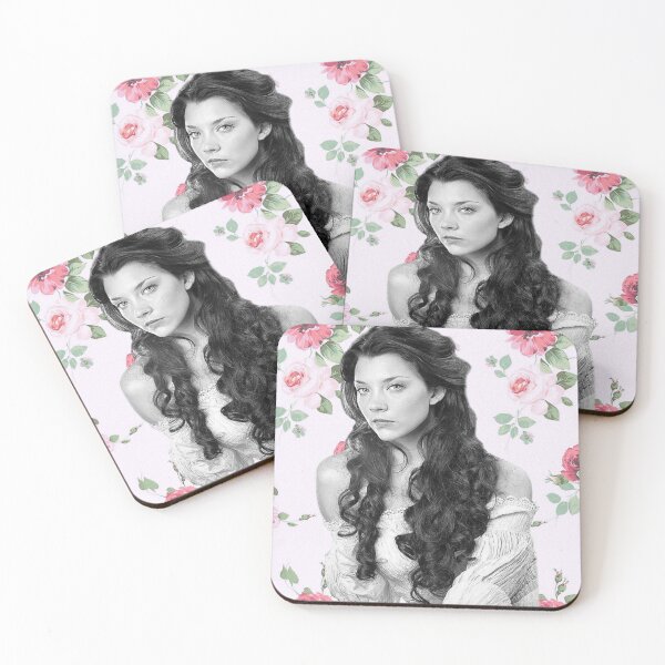 Item preview, Anne Boleyn Soft Floral (Black and White)  designed and sold by Tello1.