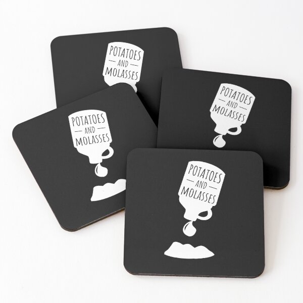 Item preview, Potatoes and Molasses White Silhouette designed and sold by zdoehling.