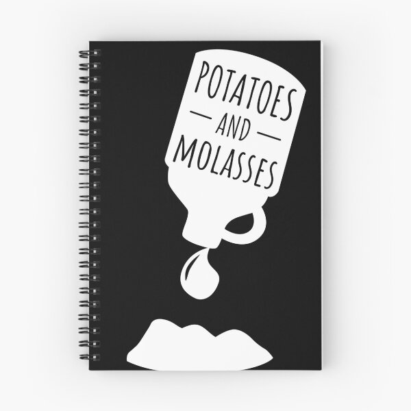Item preview, Potatoes and Molasses White Silhouette designed and sold by zdoehling.