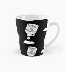 Potatoes and Molasses White Silhouette Tall Mug