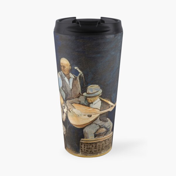 Leonard Cohen in concert with Javier Mas and Dino Soldo Travel Mug