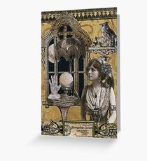 Evangeline Garden’s Astrological Studio Greeting Card