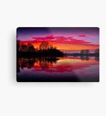 Nightfire Metal Print