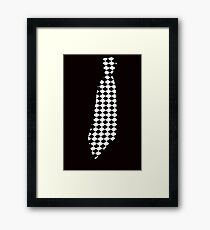 COOL TIE FANCY Framed Print