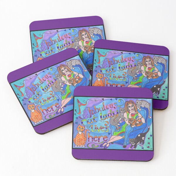 Item preview, Fabulous Cat Lady designed and sold by PaniaBrown.