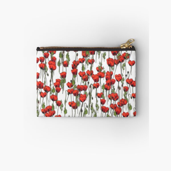 Artikelvorschau, Rote Mohnblumen entworfen und verkauft von Honey Myrtle Studio.